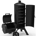 Dyna-Glo-Signature-Series-DGSS1382VCS-D-Heavy-Duty-Vertical-Offset-Charcoal-Smoker-&-Grill