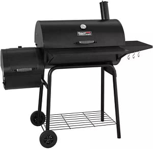Royal-Gourmet-30-BBQ-Charcoal-Grill-and-Offset-Smoker--800-Square-Inch-cooking-surface,-Outdoor-for-Camping-Black,-CC1830S-model